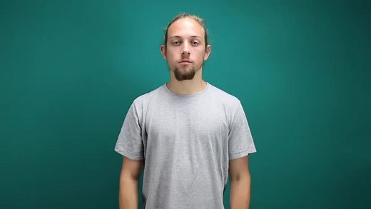 Watch how to sign 'adapt' in American Sign Language.