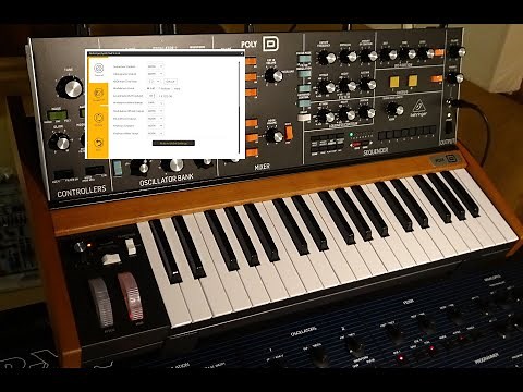 Behringer Poly D - my Synth Tool Settings
