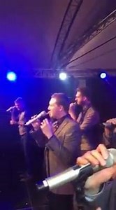 Recorded live from the stage last night at Castell Aberteifi - Cardigan Castle. What a view we had from the stage! | Only Men Aloud