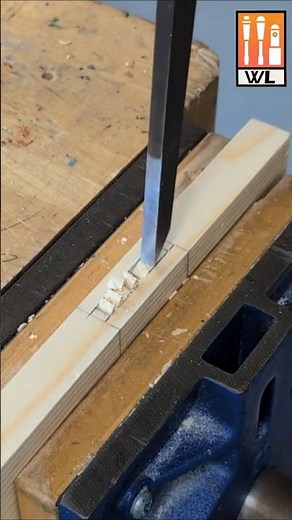 How To Make a Mortice and Tenon Joint #stemlearning #woodworking