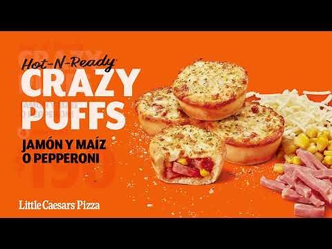 Nuevos Crazy Puffs Little Caesars Pizza