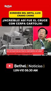 🔴 EXREHÉN DEL MRTA, LUIS CHANG CHING EN BETHEL NOTICIAS ¡Increíble! Así fue el tenso cruce con Cerpa Cartolini. Su testimonio revela detalles impactantes de uno de los episodios más duros del terrorismo en el Perú. Con Juan Diego Berna 🇵🇪 #luischangching #mrta #CerpaCartolini #historiadelperú | Bethel Noticias