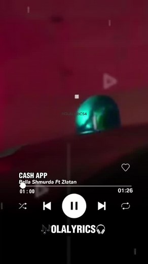 Bella Shmurda Ft Zlatan Cash App Lyrics Video