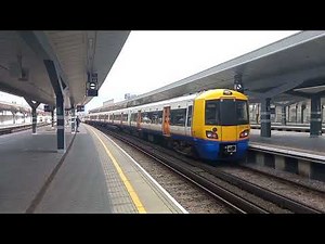 Class 378 departing London Bridge - 31/3/2024