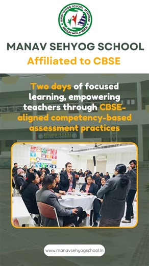 A high-impact two-day Continuous Professional Development (CPD) programme on Strengthening Assessment and Evaluation Practices, seamlessly aligned with CBSE’s competency-based framework, advancing professional excellence and elevating evidence-based classroom assessment practices. The programme was expertly facilitated by Ms. Vandana Chopra and Mr. Ranjeet Singh. #CPDExcellence #CBSECapacityBuilding #CompetencyBasedEducation #ProfessionalGrowth #ManavSehyogS | MSS