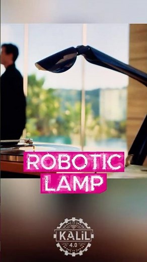 Robot Lamp That Folds Your Laundry #robotics #robot #innovation