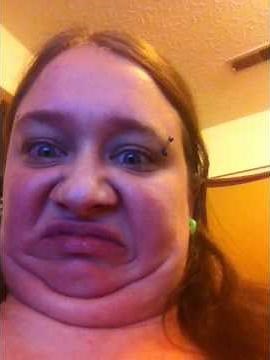 Retarded Girl's Best Faces Captured On Film!!!!