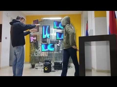 Interactive AV installation with di. studio (2023) | Yulia Gadalova