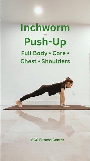 INCHWORM PUSH UP Youtube Shorts