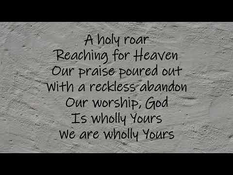 Chris Tomlin - Holy Roar (Lyric Video)