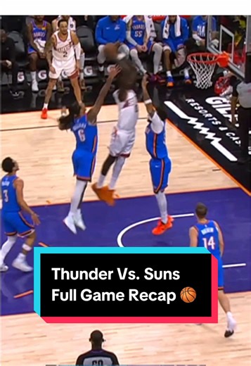 Thunder vs. Suns Full Game Recap