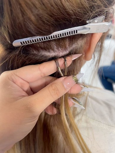 Microchip y baby ring, técnicas con doble vuelta a presión | Jesnis Extensiones