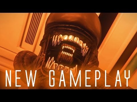 Alien Isolation Gameplay - Guns! Flamethrowers! - E3 2014