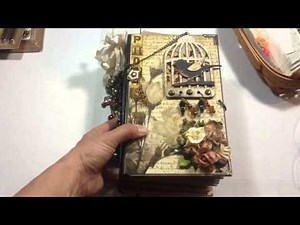 Vertical Paper Bag Mini Album Part 1