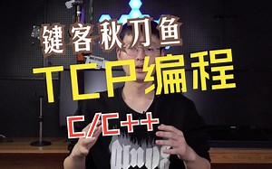 【键客秋刀鱼】14分钟带你了解TCP编程！C/C  