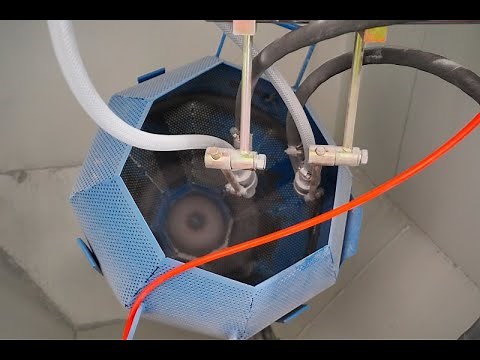 Sand Blasting Tumbler, Automatic Tumble Blaster