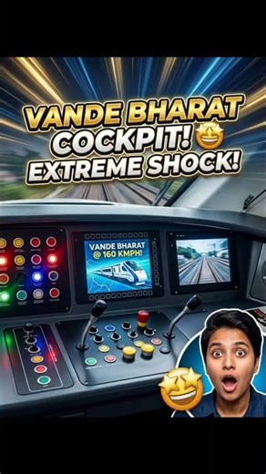 Vande Bharat express Cockpit View #train #vandebharatexpress