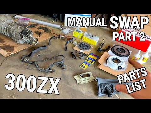 Here's Everything You Need to Manual Swap a 300ZX Z32 - Part 2: Parts List, Automatic Removal