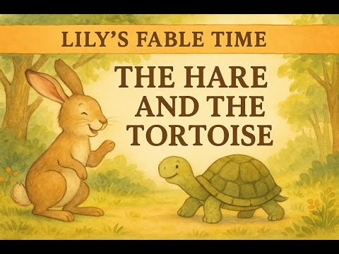 The Hare and the Tortoise | Aesop’s Fables | Lily’s Fable Time #015