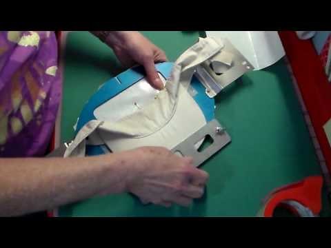 how to do a visor on durkee cap hoop