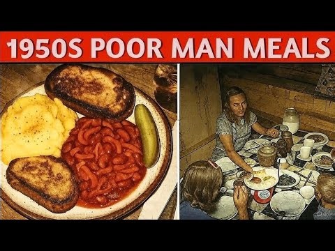 You Won’t Believe What British Families Ate Every Night in the 1950s