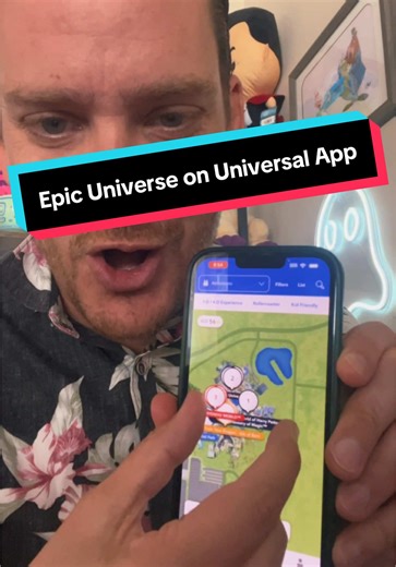 Explore Epic Universe on Universal Orlando Resort App