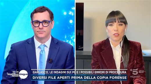 #Garlasco, le indagini sui pc e i possibili errori di procedura. La criminologa Anna Vagli: "Nel 2007 la copia forense non era obbligatoria". #Mattino5 | Mattino 5