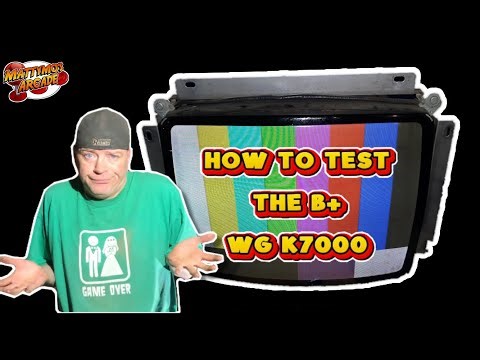 Testing a Monitors B+ Voltage is great for Troubleshooting Arcade Games. #arcade (repost)
