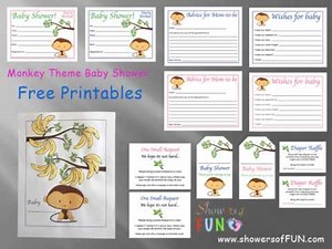 Free Printables for Baby Showers