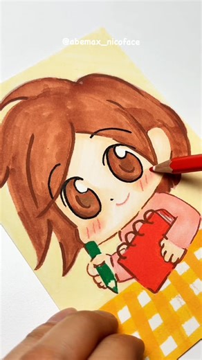 あべまっち ✎ 笑顔になるお絵描き☺️ on Instagram: "👈最新のお絵描きはこちら 見てくれてありがとう☺️ 私は「まっち」です。 笑顔になるお絵描きをコンセプトに 心を癒すお絵描きクリエイターをしています。 お絵描きで、心に帰る時間をつくりたい🏠✨ 見る人の心がふっと軽くなるような やさしい世界を描いています🎨✨ #drawing #asmr #satisfying #お絵描き#オリジナルキャラクター"