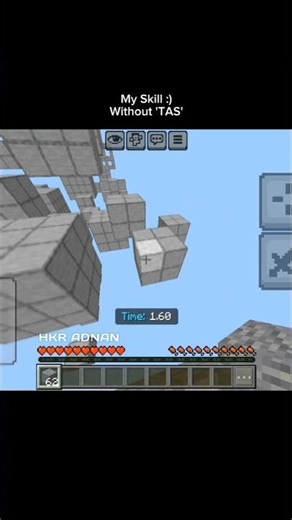 MCPE PARKOUR ⚡ #minecraft #shorts #gaming