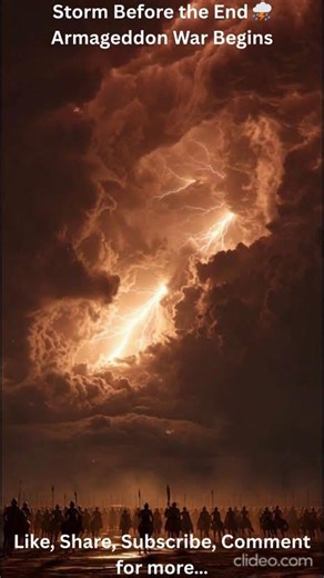 Storm Before the End ⛈️ Armageddon War Begins