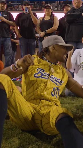 This entrance was WAY better than a silly little firework show @Maceo Harrison #MLB #savannahbananas #baseballboys #baseball #katyperry #espresso | James JclPeppers
