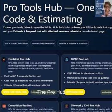 ⚡ New: The Electrical Production Hub