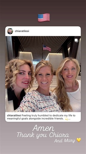 Amen Thank you Chiara Tilesi and Mary | Marla Maples