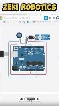 🚀 Arduino Project 9 – Potentiometer Control Servo Motor | Amharic Tutorial