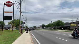 3.1K views · 174 reactions | There was a great turnout for the Emerald Coast Ride to Fight Suicide 2019 this morning. They’ll be stopping at AJs on the Bayou, Hurricane Grill & Wings, KC’s Sandbar and ends at the Infidel’s Clubhouse. If you see them out be sure to donate to help raise money for suicide awareness! | Emerald Coast Harley-Davidson | Facebook