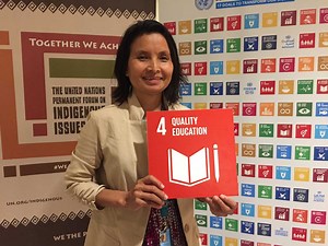 Indigenous peoples share hopes for the SDGs