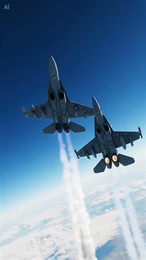 F/A-18 Dogfight at Supersonic Speed