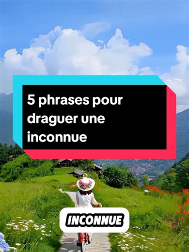 5 phrases pour draguer une inconnue #seduction #conseil #amour #sms