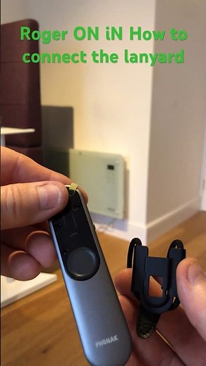 How to connect a Roger ON in Lanyard #phonak #roger #health