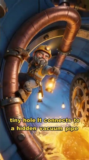 How gas pumps automatically stop without electronics #gaspump #howitworks #engineering