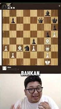 Trik Catur Paling Mematikan: Tumbal Queen 👑🔥 #shorts #tips #maincatur #chess #defleksi #tricks