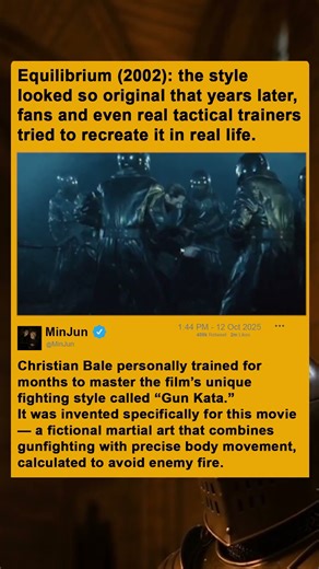 Equilibrium 2002, The Most Perfect Gun Fight Scene Ever Made, california