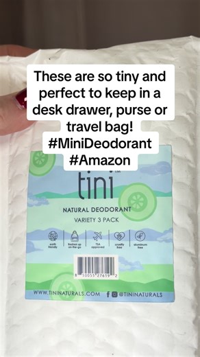I received this item at no cost to me. My opinions are honest. I will put this in my Amazon storefront under the category Amazon reviews. The link to my Amazon storefront is underneath my profile picture in Instagram, TikTok, and Facebook. #Amazon #MiniDeodorant #Deodorant #TravelEssentials #TravelMustHaves