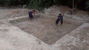 20 Days Building an Underground House with Pool & Decorated Living Room