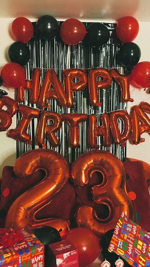 23rd Birthday Decorations for My Man
