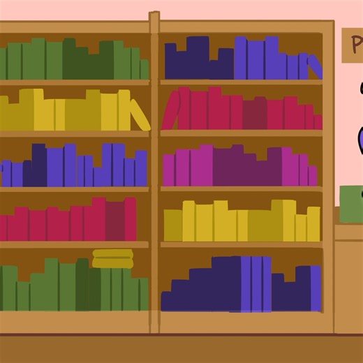 35K views · 484 reactions | Two Kinds of People at the Bookstore | The Good Advice Cupcake | Facebook