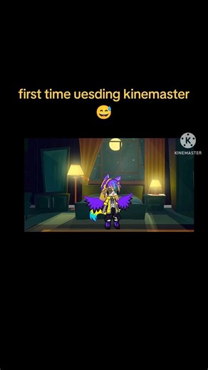 glitch trap be like 😭 first time using kinemaster #gachaclub #fnaf