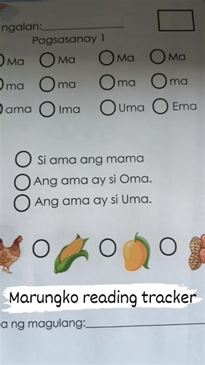 57 reactions · 46 shares | Marungko Reading Tracker Available at kaguro.ph #Marungko #reading | Teachers Tools | Facebook